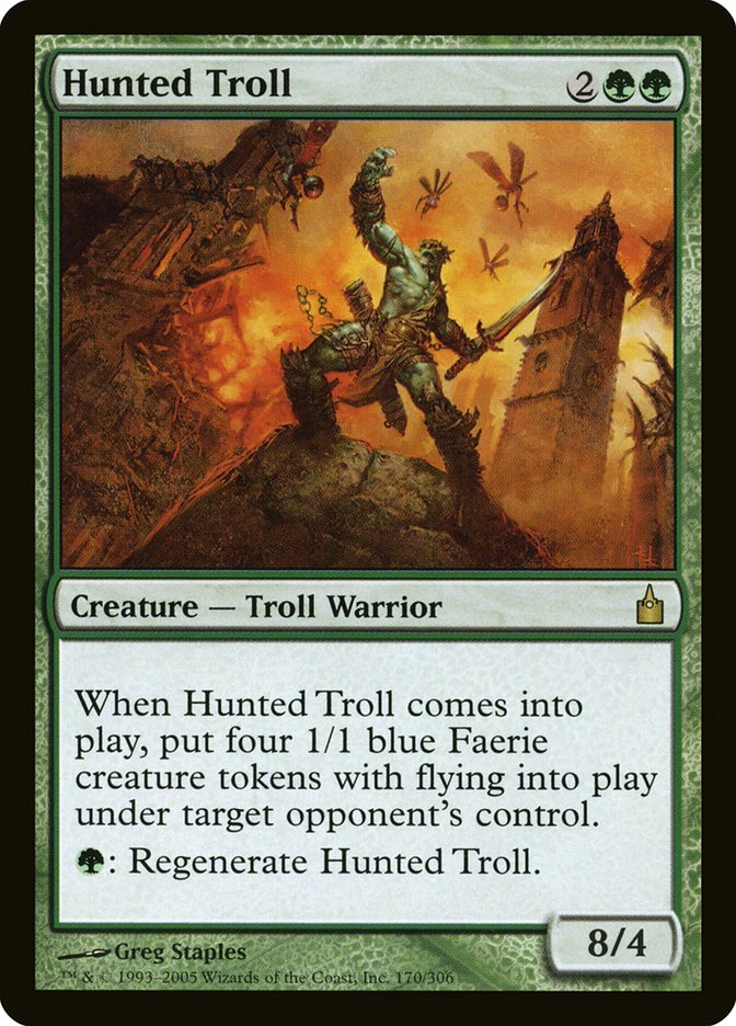 Hunted Troll [Ravnica: City of Guilds] | I Want That Stuff Brandon