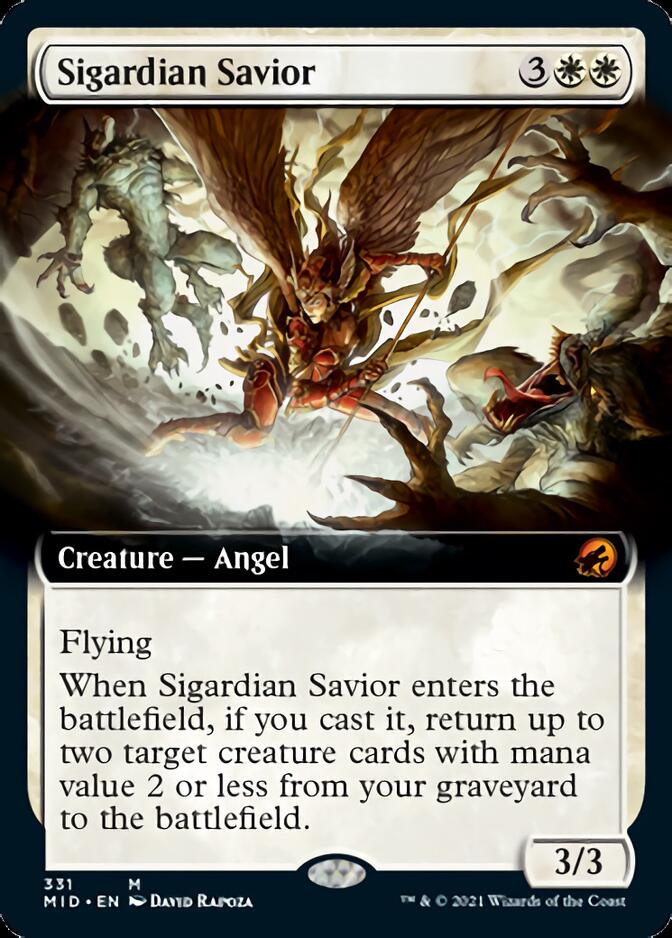 Sigardian Savior (Extended Art) [Innistrad: Midnight Hunt] | I Want That Stuff Brandon