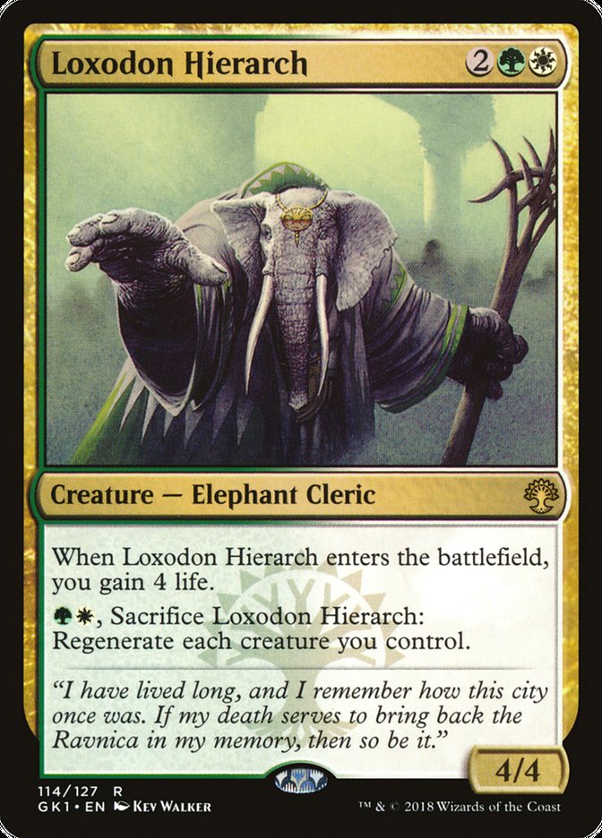Loxodon Hierarch [Guilds of Ravnica Guild Kit] | I Want That Stuff Brandon