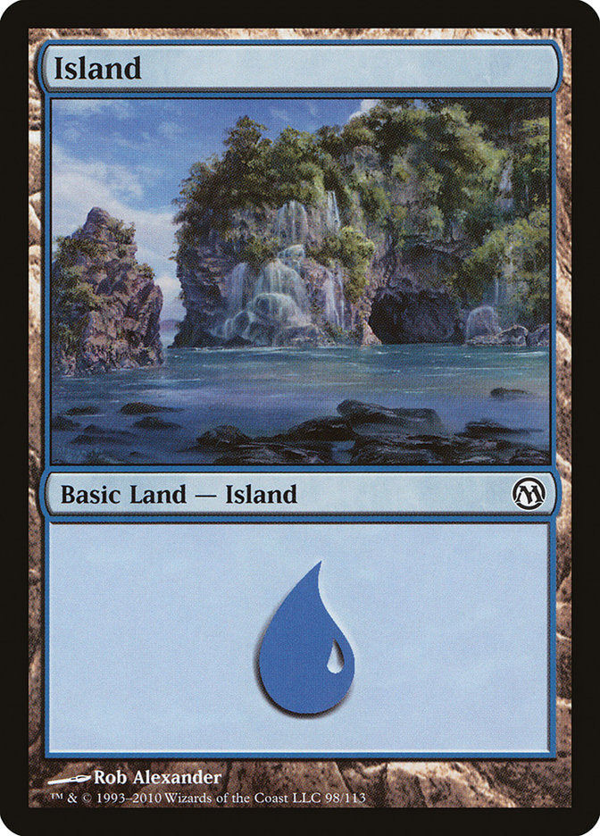 Island (98) [Duels of the Planeswalkers] | I Want That Stuff Brandon