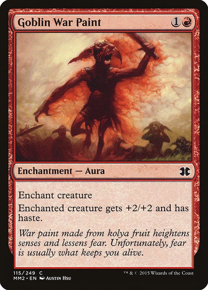 Goblin War Paint [Modern Masters 2015] | I Want That Stuff Brandon