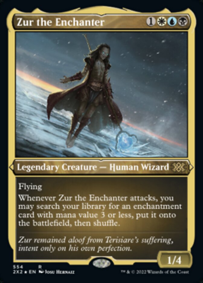 Zur the Enchanter (Foil Etched) [Double Masters 2022] | I Want That Stuff Brandon