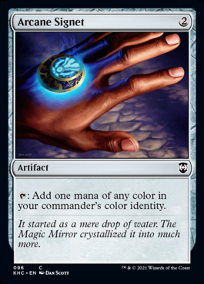 Arcane Signet [Kaldheim Commander] | I Want That Stuff Brandon