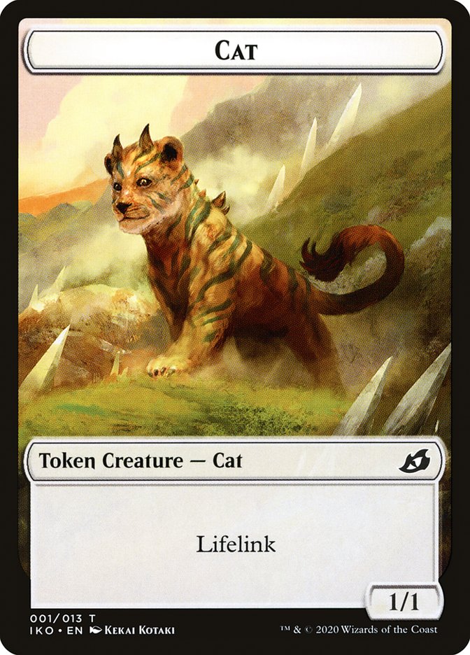 Cat Token [Ikoria: Lair of Behemoths Tokens] | I Want That Stuff Brandon