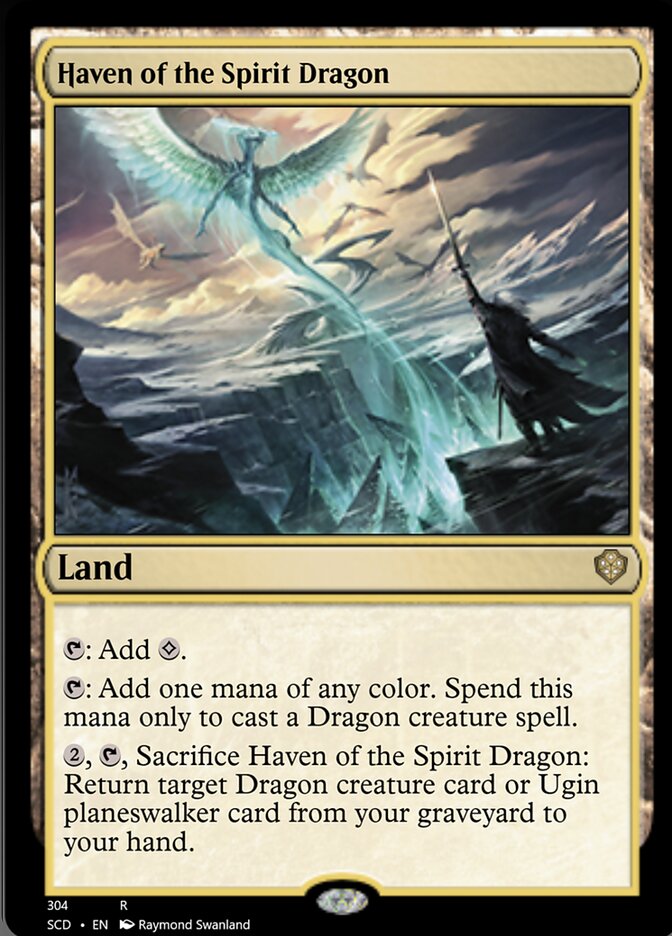 Haven of the Spirit Dragon [Starter Commander Decks] | I Want That Stuff Brandon