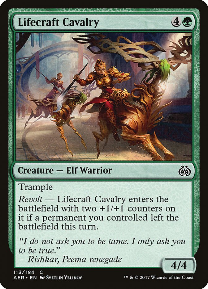 Lifecraft Cavalry [Aether Revolt] | I Want That Stuff Brandon