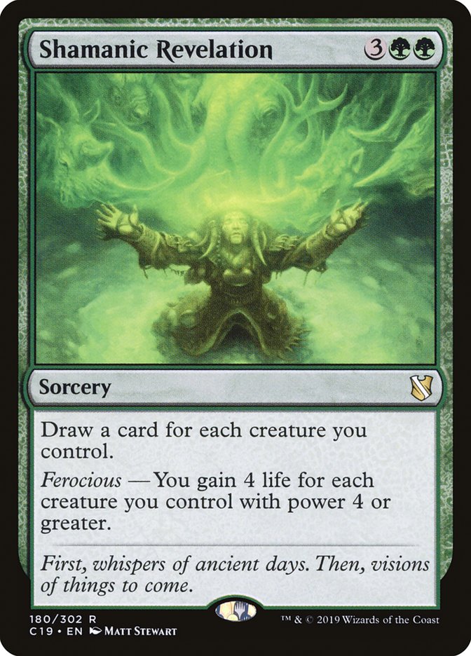 Shamanic Revelation [Commander 2019] | I Want That Stuff Brandon