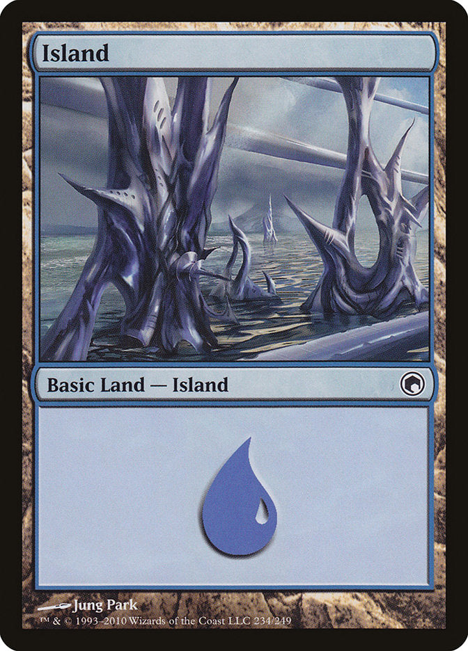 Island (234) [Scars of Mirrodin] | I Want That Stuff Brandon