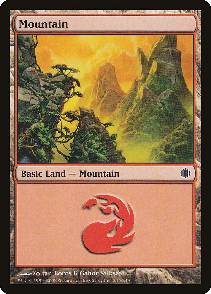 Mountain (245) [Shards of Alara] | I Want That Stuff Brandon