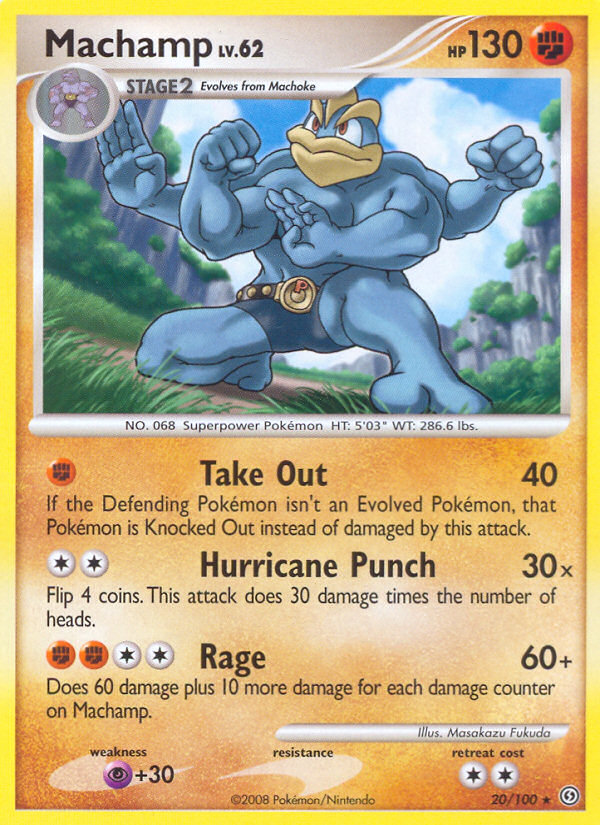 Machamp (20/100) [Diamond & Pearl: Stormfront] | I Want That Stuff Brandon