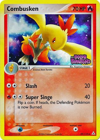 Combusken (39/110) (Stamped) [EX: Holon Phantoms] | I Want That Stuff Brandon