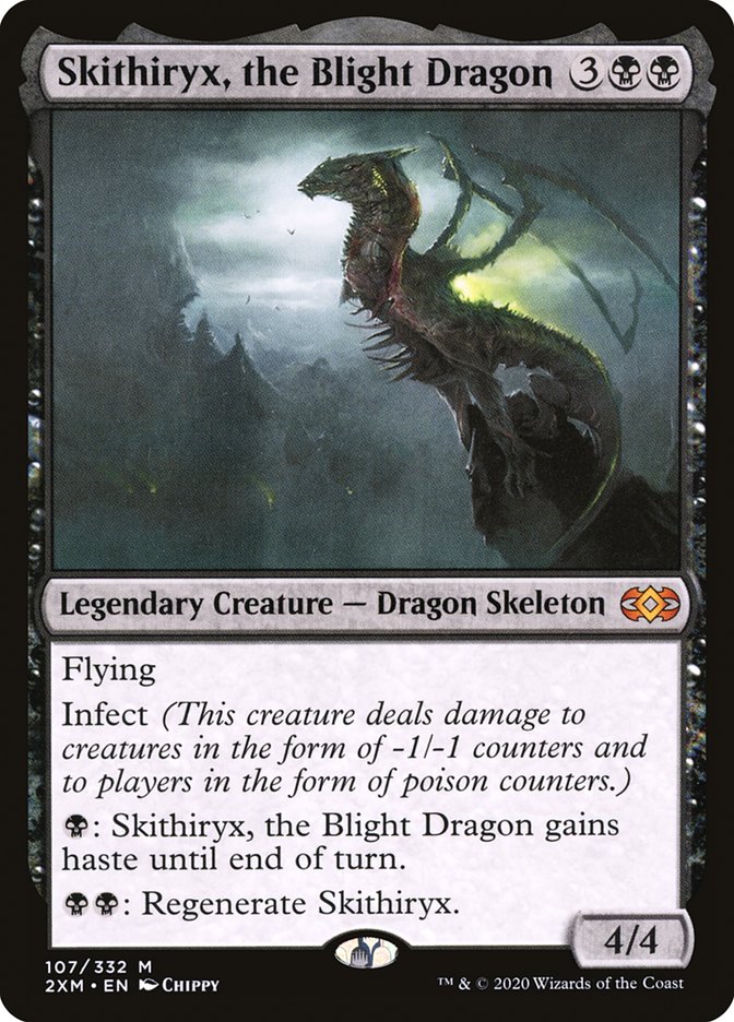Skithiryx, the Blight Dragon [Double Masters] | I Want That Stuff Brandon