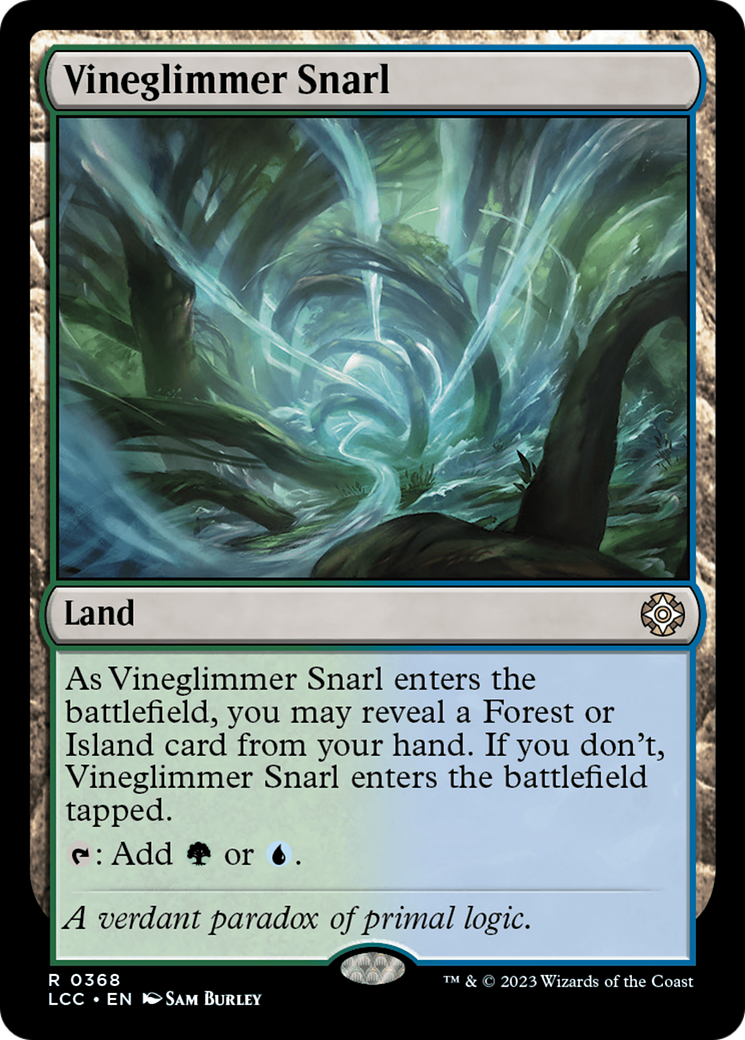 Vineglimmer Snarl [The Lost Caverns of Ixalan Commander] | I Want That Stuff Brandon