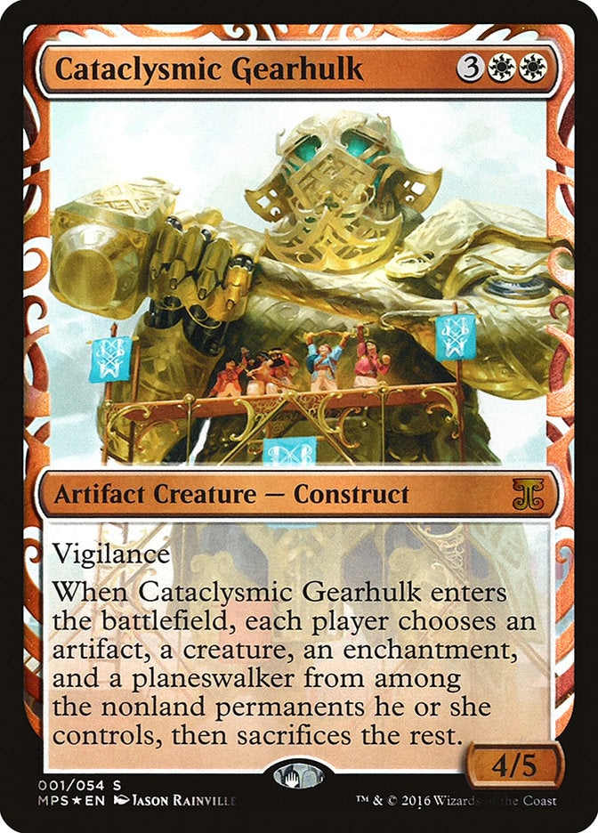 Cataclysmic Gearhulk [Kaladesh Inventions] | I Want That Stuff Brandon