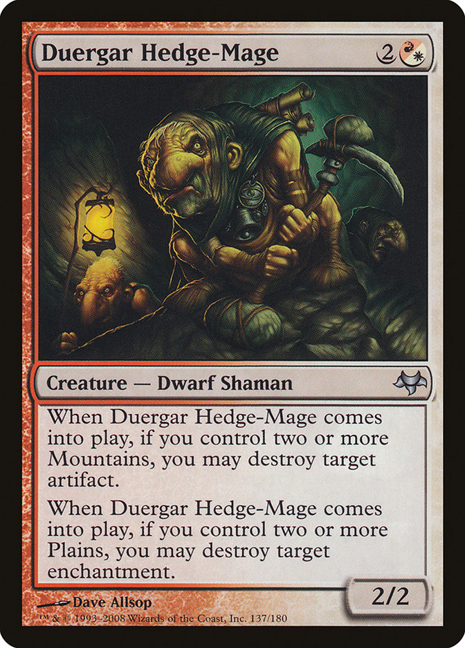 Duergar Hedge-Mage [Eventide] | I Want That Stuff Brandon