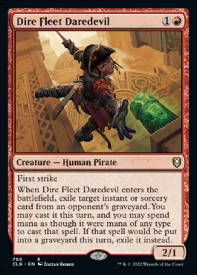 Dire Fleet Daredevil [Commander Legends: Battle for Baldur's Gate] | I Want That Stuff Brandon