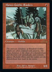 Mons's Goblin Raiders (Retro) [30th Anniversary Edition] | I Want That Stuff Brandon