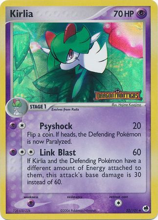 Kirlia (32/101) (Stamped) [EX: Dragon Frontiers] | I Want That Stuff Brandon
