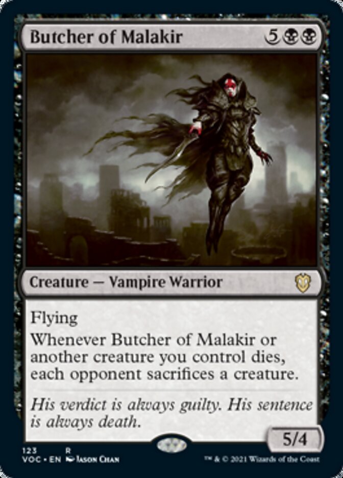 Butcher of Malakir [Innistrad: Crimson Vow Commander] | I Want That Stuff Brandon