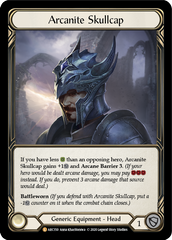 Arcanite Skullcap [ARC150] Unlimited Edition Rainbow Foil | I Want That Stuff Brandon