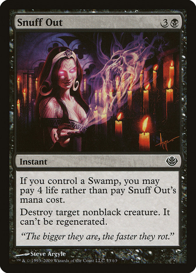 Snuff Out [Duel Decks: Garruk vs. Liliana] | I Want That Stuff Brandon