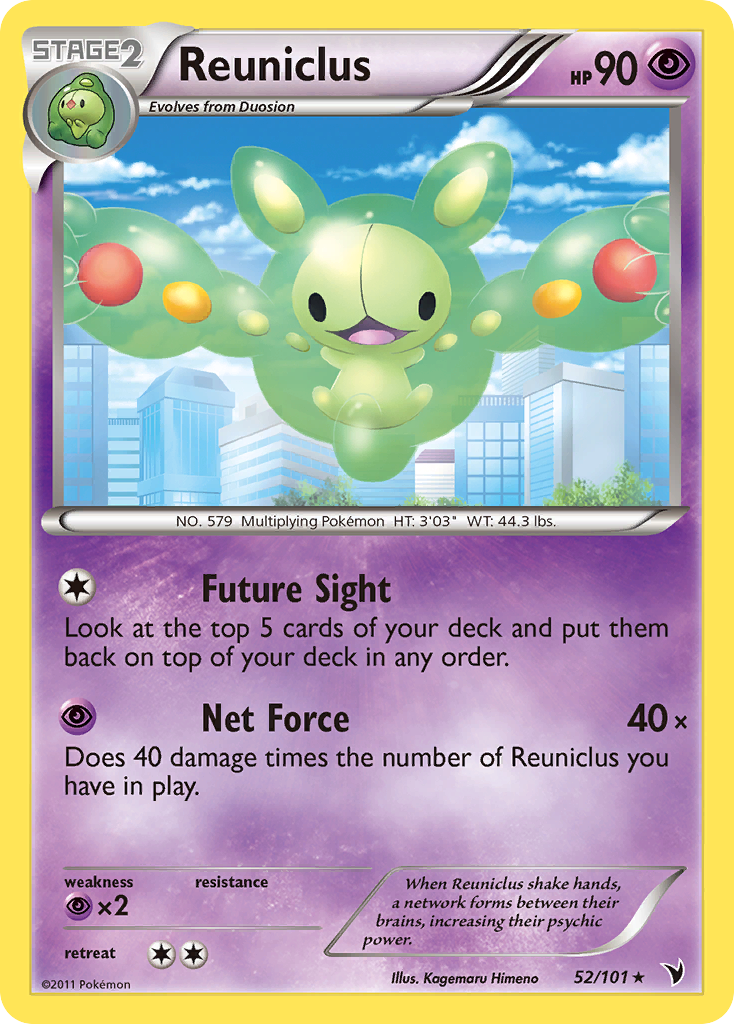 Reuniclus (52/101) [Black & White: Noble Victories] | I Want That Stuff Brandon