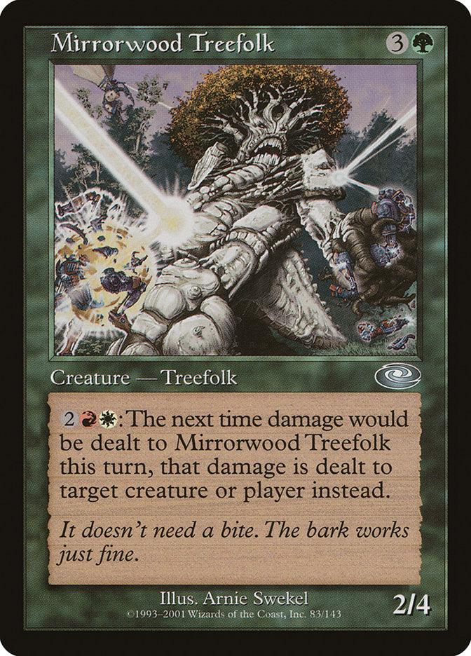 Mirrorwood Treefolk [Planeshift] | I Want That Stuff Brandon