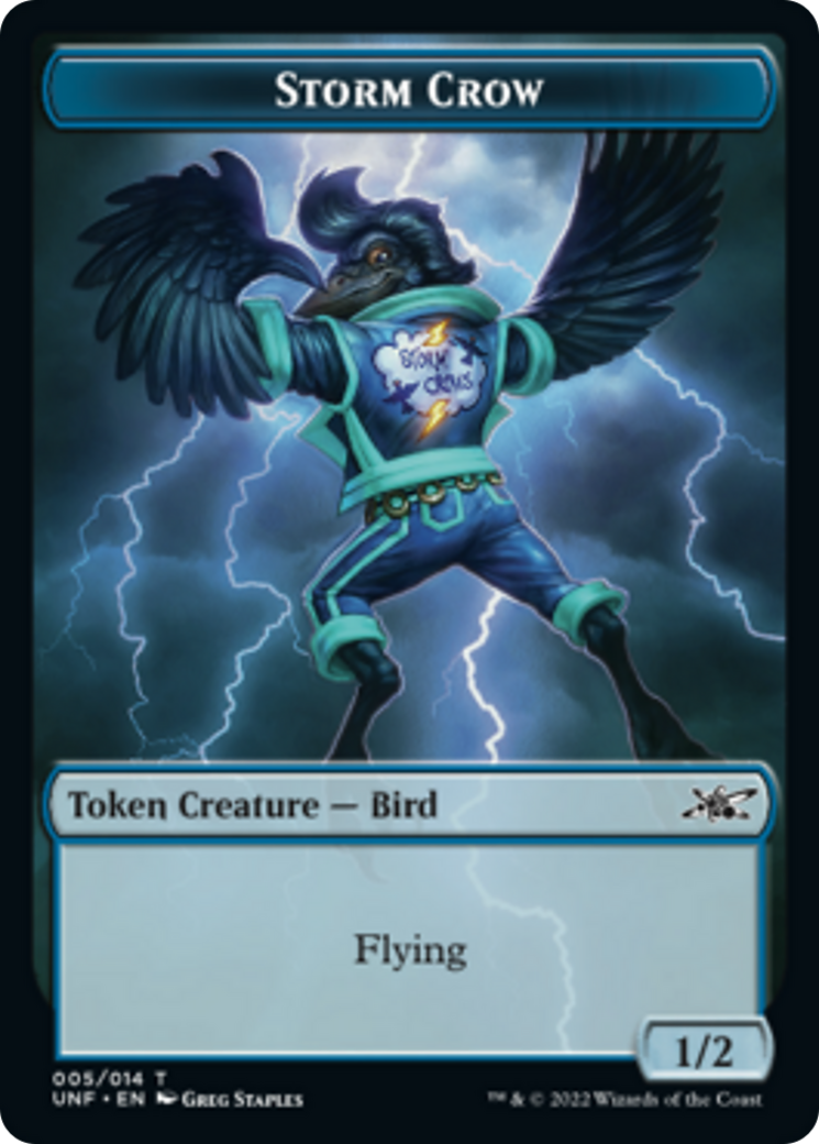 Clown Robot (003) // Storm Crow Double-Sided Token [Unfinity Tokens] | I Want That Stuff Brandon