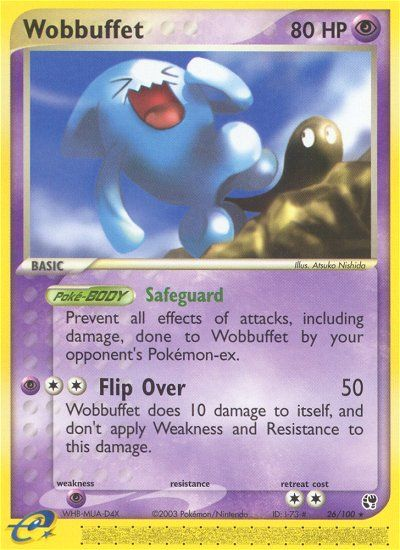 Wobbuffet (26/100) [EX: Sandstorm] | I Want That Stuff Brandon