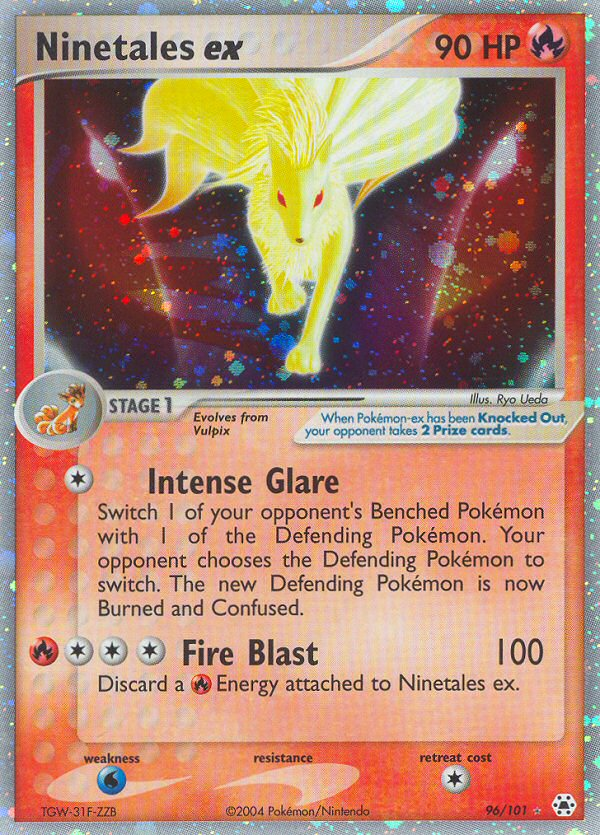 Ninetales ex (96/101) [EX: Hidden Legends] | I Want That Stuff Brandon