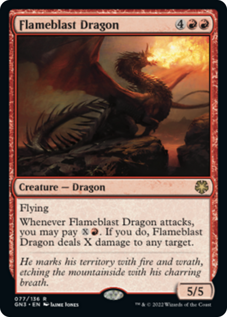 Flameblast Dragon [Game Night: Free-for-All] | I Want That Stuff Brandon