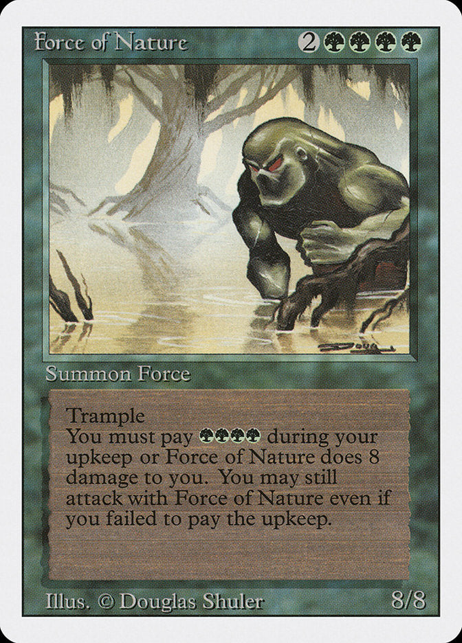 Force of Nature [Revised Edition] | I Want That Stuff Brandon