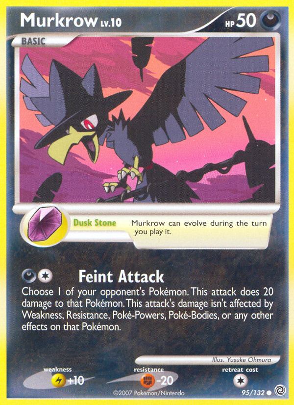 Murkrow (95/132) [Diamond & Pearl: Secret Wonders] | I Want That Stuff Brandon