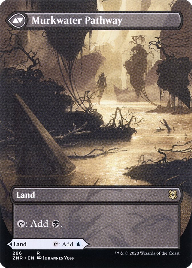 Clearwater Pathway // Murkwater Pathway (Borderless Alternate Art) [Zendikar Rising] | I Want That Stuff Brandon