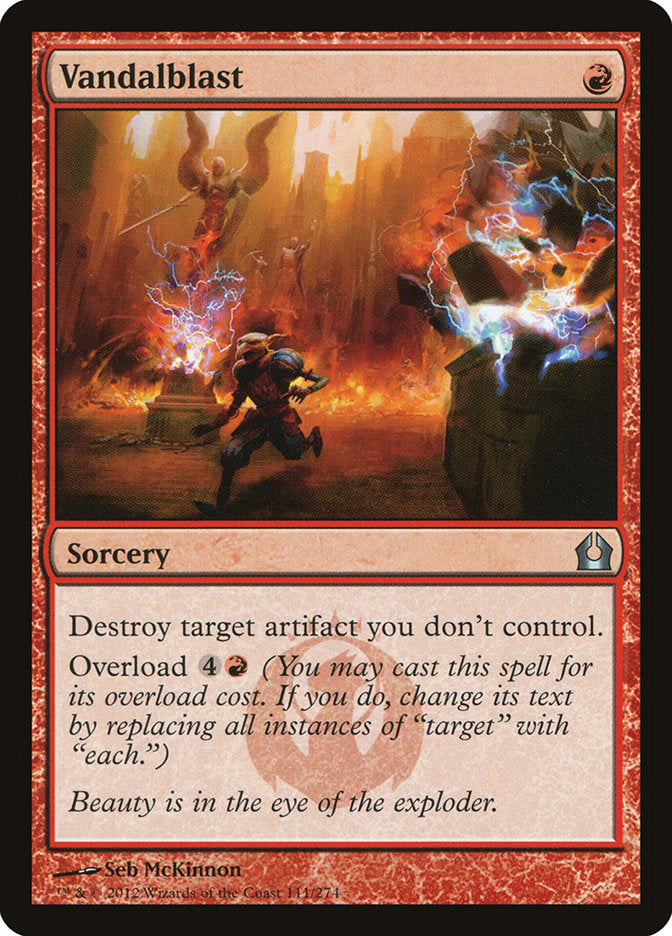 Vandalblast [Return to Ravnica] | I Want That Stuff Brandon