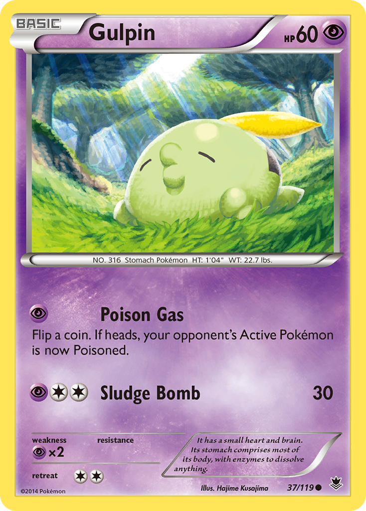 Gulpin (37/119) [XY: Phantom Forces] | I Want That Stuff Brandon