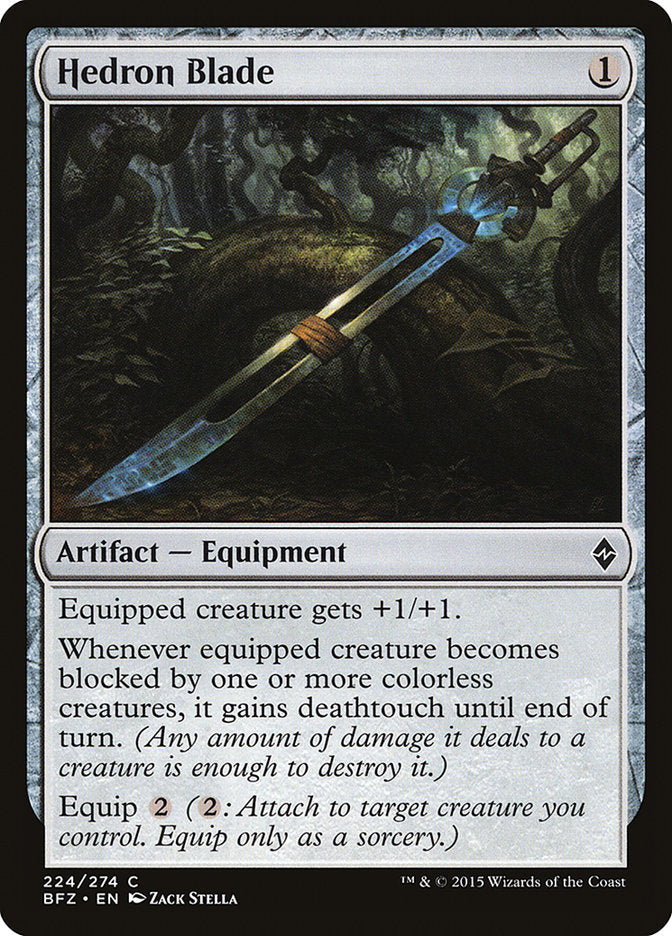 Hedron Blade [Battle for Zendikar] | I Want That Stuff Brandon