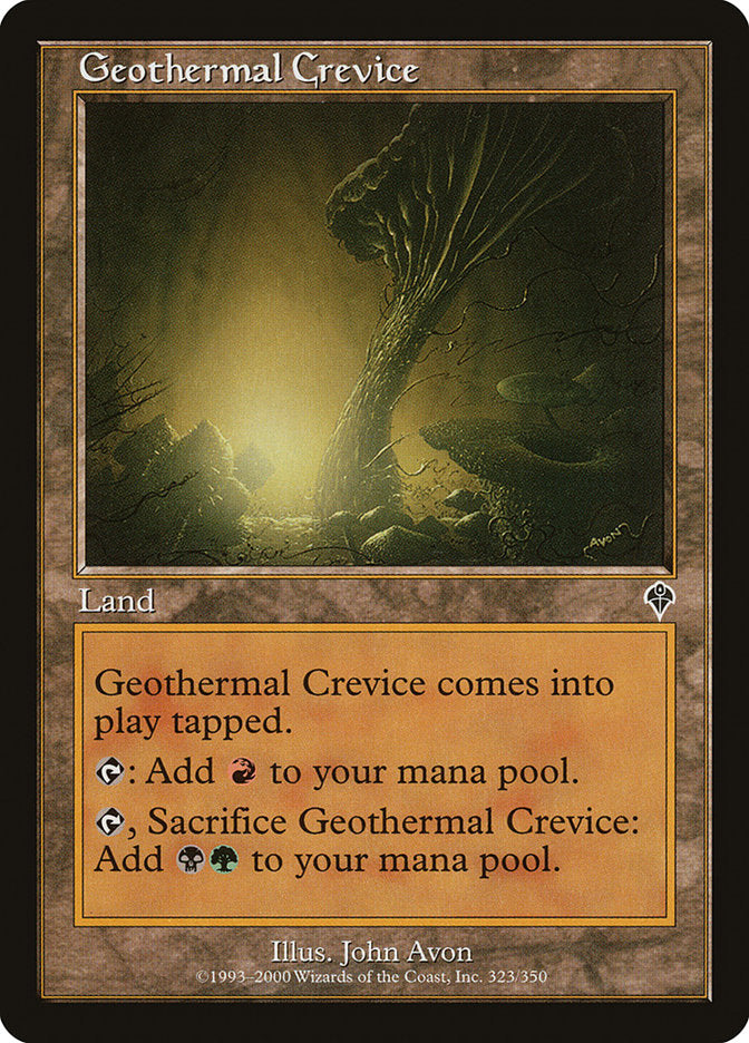 Geothermal Crevice [Invasion] | I Want That Stuff Brandon