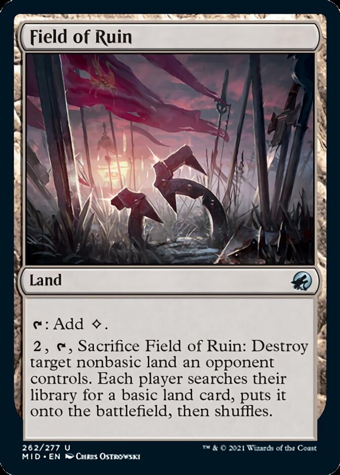 Field of Ruin [Innistrad: Midnight Hunt] | I Want That Stuff Brandon