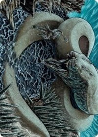 Koma, Cosmos Serpent 2 Art Card [Kaldheim Art Series] | I Want That Stuff Brandon