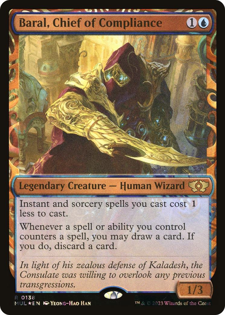 Baral, Chief of Compliance (Halo Foil) [Multiverse Legends] | I Want That Stuff Brandon