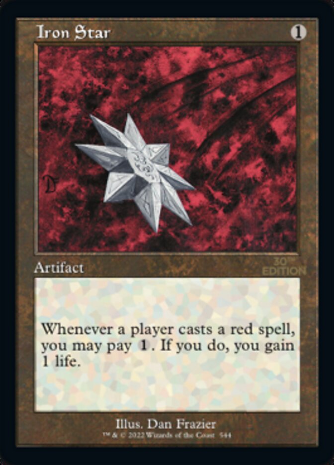 Iron Star (Retro) [30th Anniversary Edition] | I Want That Stuff Brandon