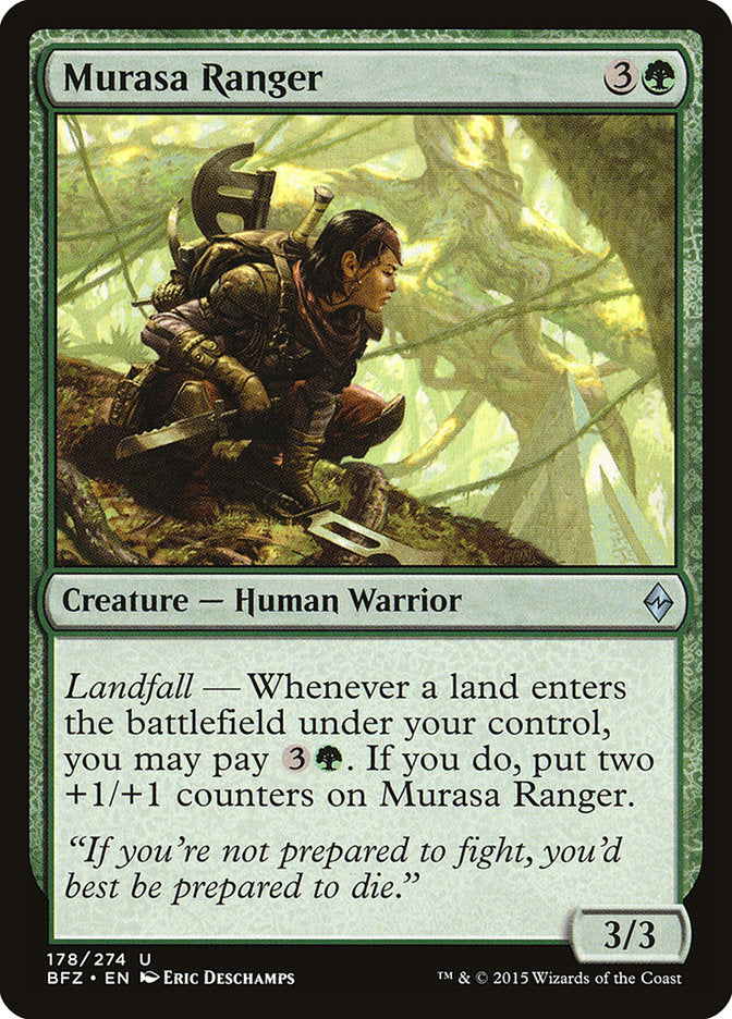 Murasa Ranger [Battle for Zendikar] | I Want That Stuff Brandon