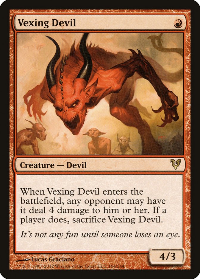 Vexing Devil [Avacyn Restored] | I Want That Stuff Brandon