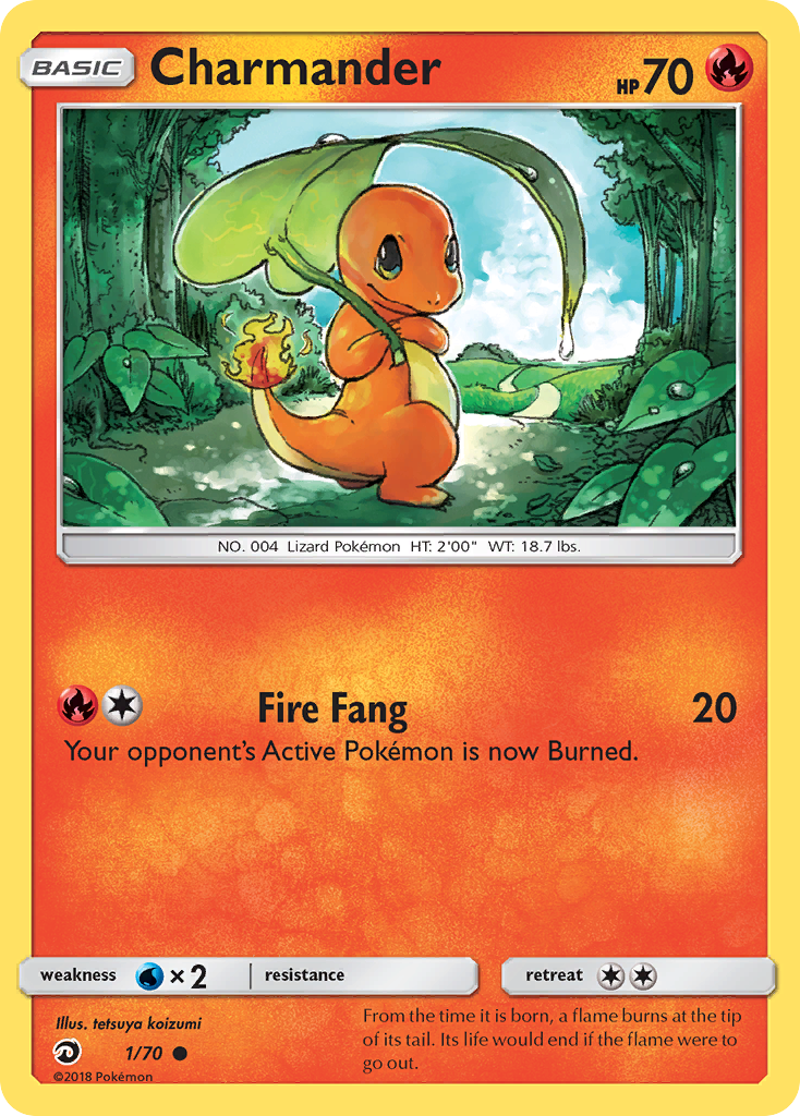 Charmander (1/70) [Sun & Moon: Dragon Majesty] | I Want That Stuff Brandon