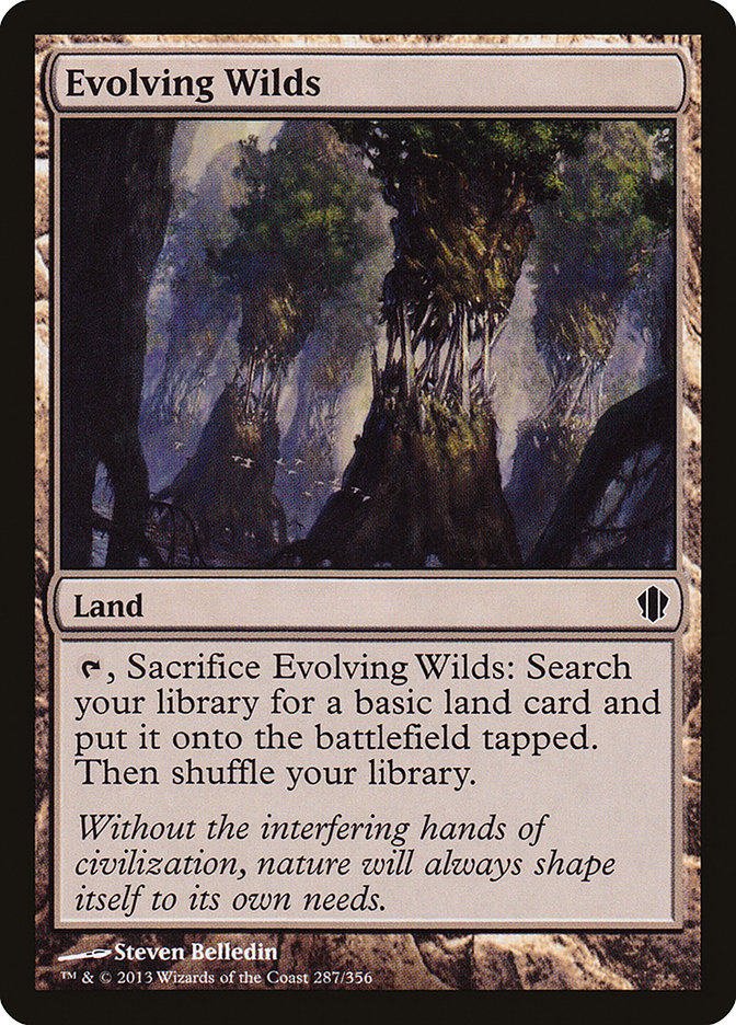 Evolving Wilds [Commander 2013] | I Want That Stuff Brandon