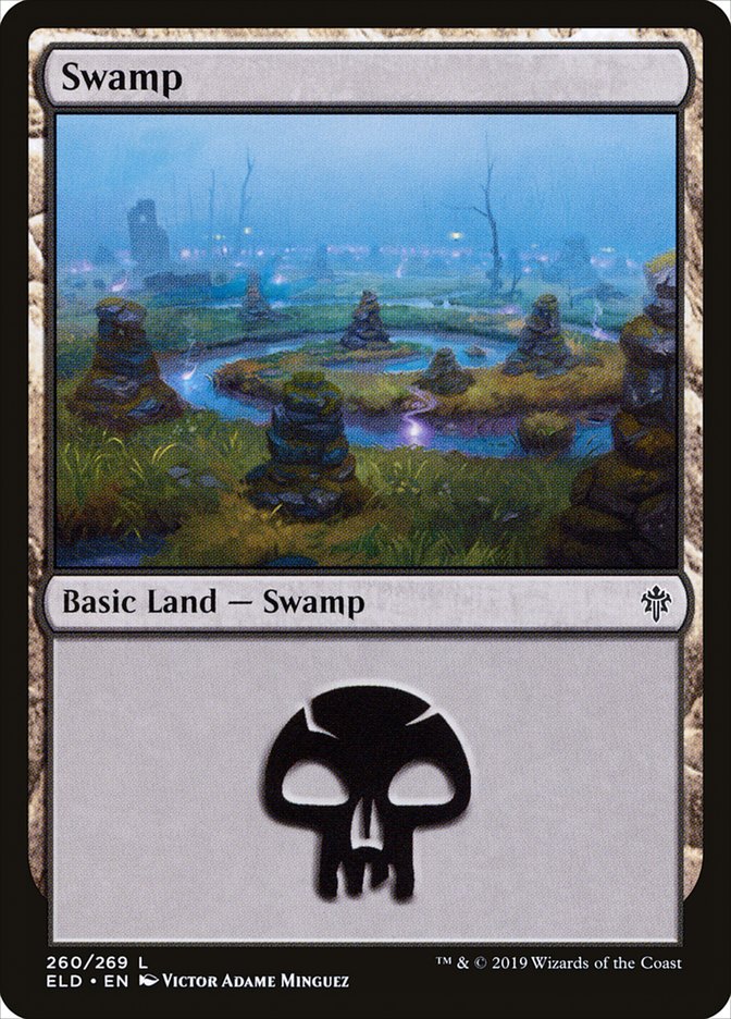 Swamp (260) [Throne of Eldraine] | I Want That Stuff Brandon