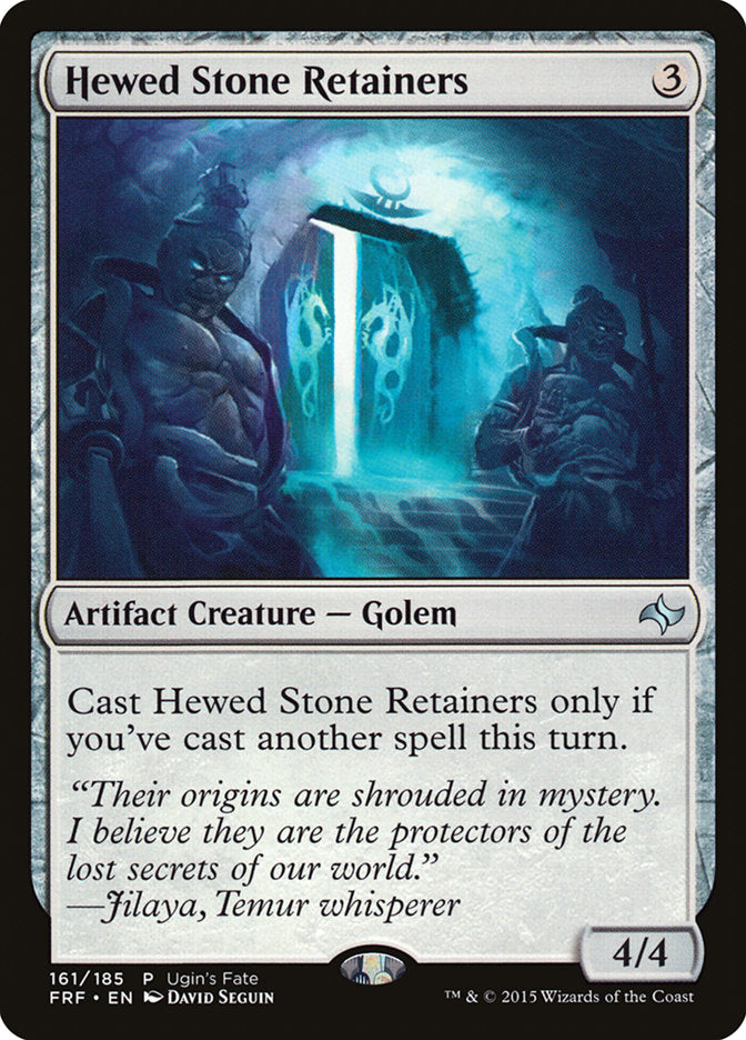 Hewed Stone Retainers [Ugin's Fate] | I Want That Stuff Brandon