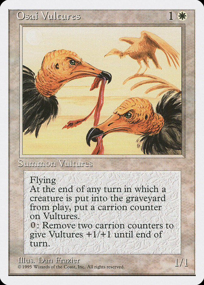 Osai Vultures [Fourth Edition] | I Want That Stuff Brandon