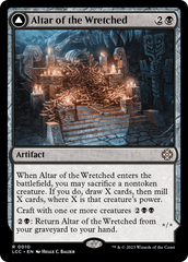 Altar of the Wretched // Wretched Bonemass [The Lost Caverns of Ixalan Commander] | I Want That Stuff Brandon